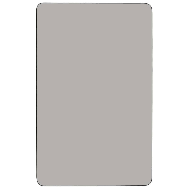 Mobile 30''W x 60''L HP Laminate Activity Table Adjustable Short Legs